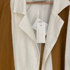 Linen Oversized Overcoat